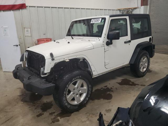 1J4AA2D10AL114879 - 2010 JEEP WRANGLER SPORT WHITE photo 1