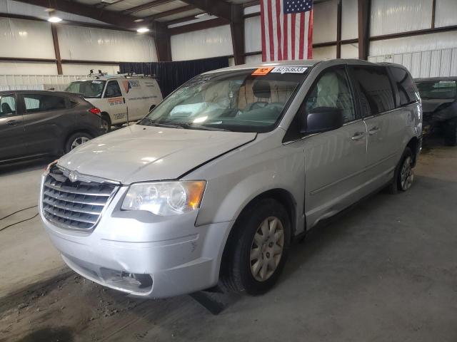 2A4RR4DE8AR228842 - 2010 CHRYSLER TOWN & COU LX SILVER photo 1