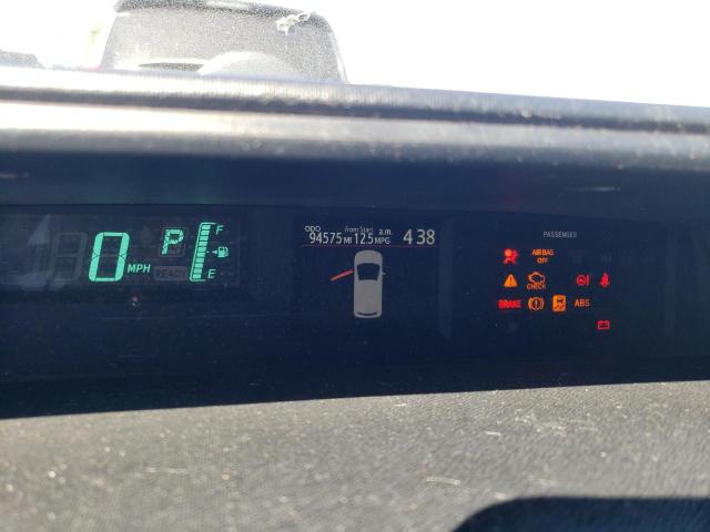 JTDKDTB30D1034980 - 2013 TOYOTA PRIUS C Бірюзовий фото 9