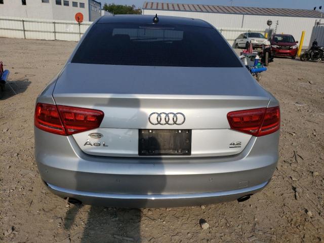 WAURVAFD4BN020408 - 2011 AUDI A6 4.2 L QUATTRO SILVER photo 6