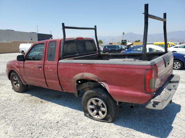 1N6DD26T24C414952 - 2004 NISSAN FRONTIER KING CAB XE BURGUNDY photo 2