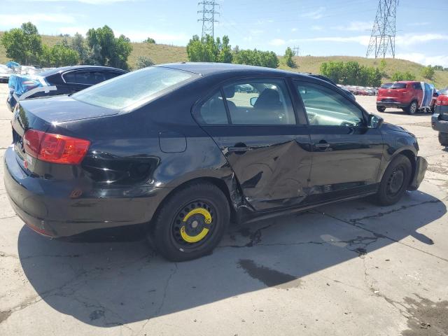 3VW2K7AJ5EM433320 - 2014 VOLKSWAGEN JETTA BASE BLACK photo 3