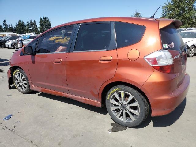 JHMGE8H52CC006236 - 2012 HONDA FIT SPORT ORANGE photo 2