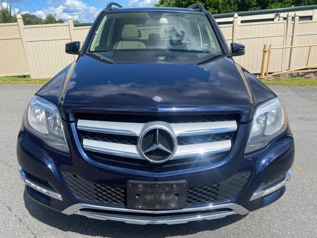 WDCGG8JB1FG348151 - 2015 MERCEDES-BENZ GLK 350 4MATIC BLUE photo 5