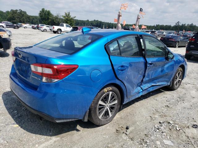 4S3GKAV68L3605124 - 2020 SUBARU IMPREZA PREMIUM BLUE photo 3