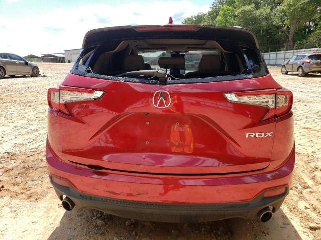 5J8TC1H55KL019057 - 2019 ACURA RDX TECHNOLOGY RED photo 6