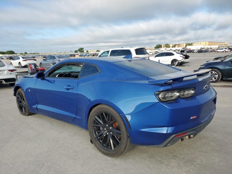 1G1FF1R74K0136464 - 2019 CHEVROLET CAMARO SS BLUE photo 2