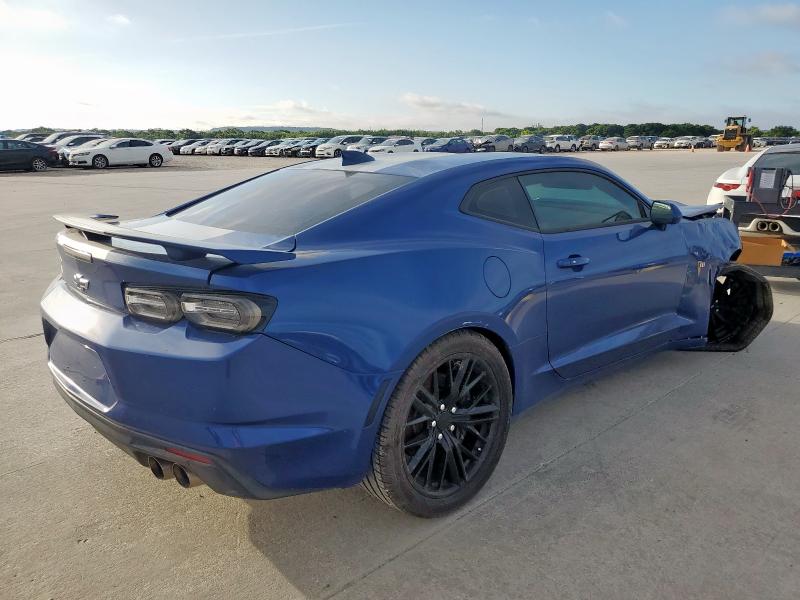 1G1FF1R74K0136464 - 2019 CHEVROLET CAMARO SS BLUE photo 3