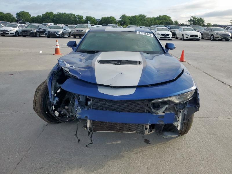 1G1FF1R74K0136464 - 2019 CHEVROLET CAMARO SS BLUE photo 5