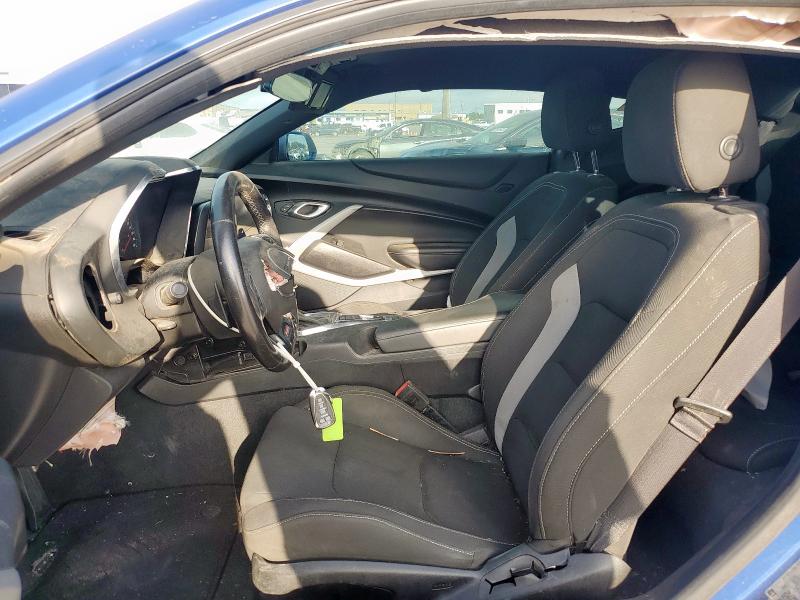 1G1FF1R74K0136464 - 2019 CHEVROLET CAMARO SS BLUE photo 7