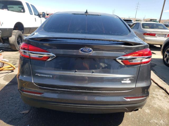 3FA6P0HD8KR134972 - 2019 FORD FUSION SE GRAY photo 6