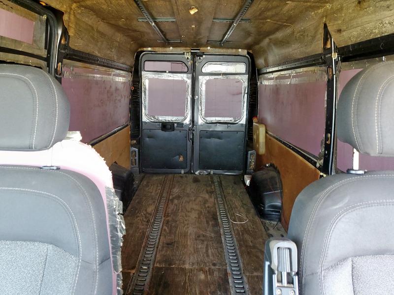 3C6URVJG9KE510235 - 2019 RAM PROMASTER 3500 HIGH ნაცრისფერი ფოტო 10