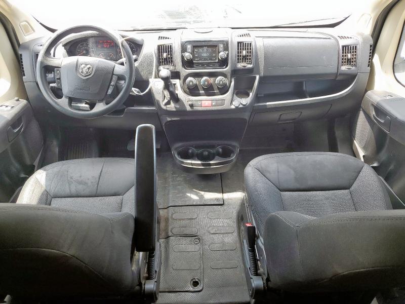 3C6URVJG9KE510235 - 2019 RAM PROMASTER 3500 HIGH ნაცრისფერი ფოტო 8