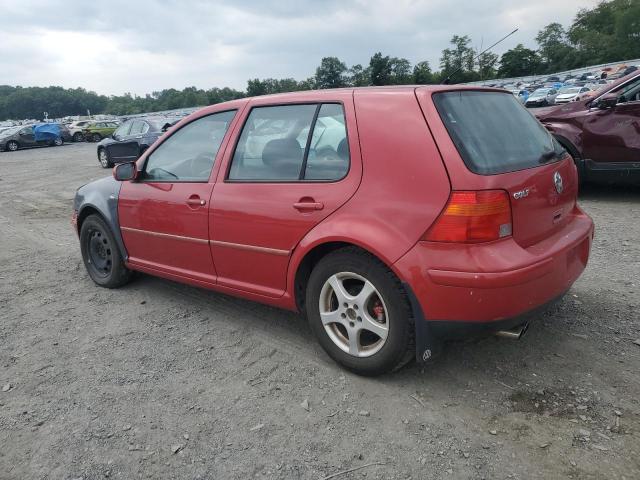 WVWGC21J4YW687405 - 2000 VOLKSWAGEN GOLF GLS RED photo 2