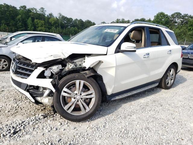 4JGDA5HB3DA120288 - 2013 MERCEDES-BENZ ML 350 4MATIC WHITE photo 1