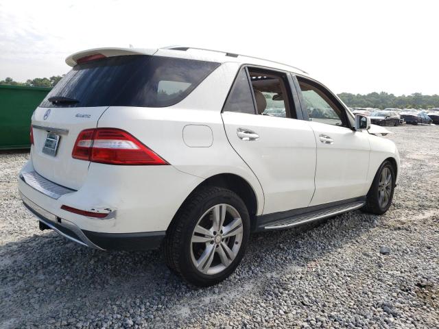 4JGDA5HB3DA120288 - 2013 MERCEDES-BENZ ML 350 4MATIC WHITE photo 3
