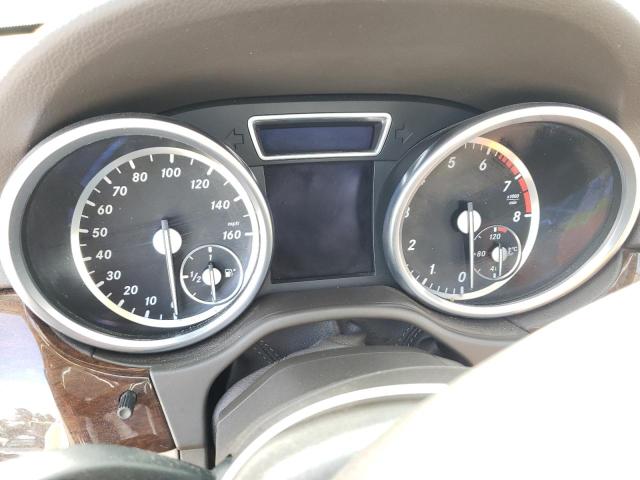 4JGDA5HB3DA120288 - 2013 MERCEDES-BENZ ML 350 4MATIC WHITE photo 9