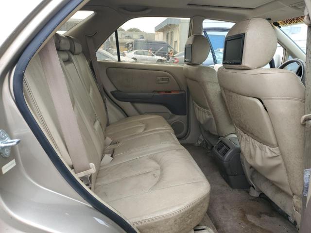 JT6GF10U9Y0053627 - 2000 LEXUS RX 300 GOLD photo 10