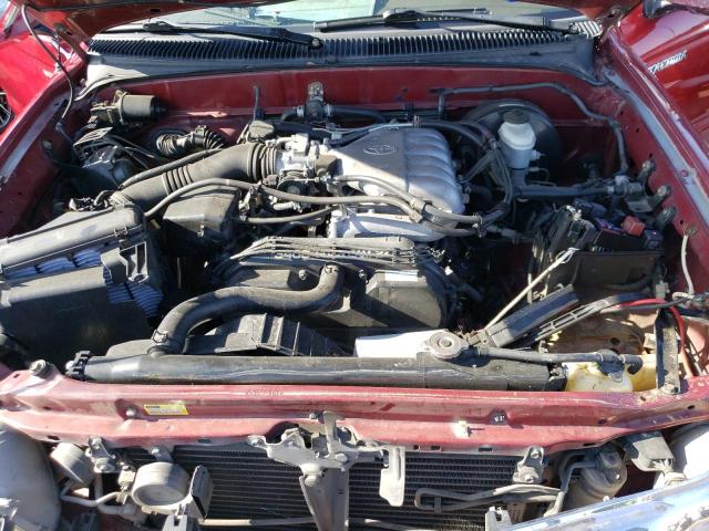 5TEGN92N33Z179281 - 2003 TOYOTA TACOMA DOUBLE CAB PRERUNNER MAROON photo 11