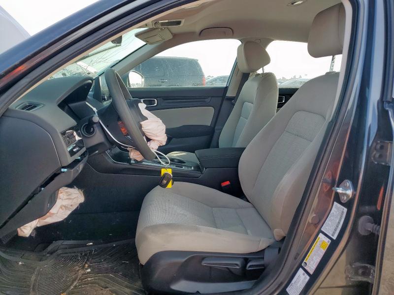 2HGFE2F24RH558847 - 2024 HONDA CIVIC LX GRAY photo 7