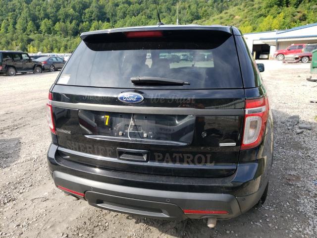 1FM5K8AR8EGB59192 - 2014 FORD EXPLORER POLICE INTERCEPTOR BLACK photo 6