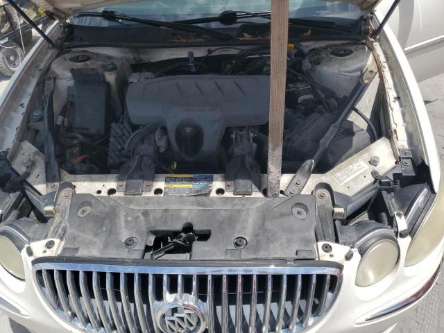 2G4WD582481190110 - 2008 BUICK LACROSSE CXL WHITE photo 11