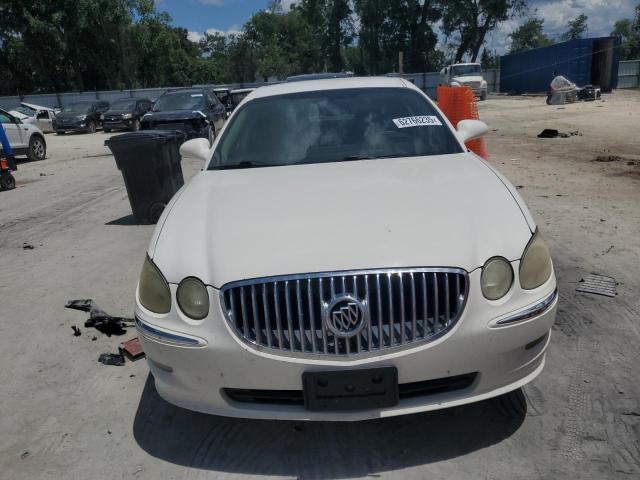 2G4WD582481190110 - 2008 BUICK LACROSSE CXL WHITE photo 5