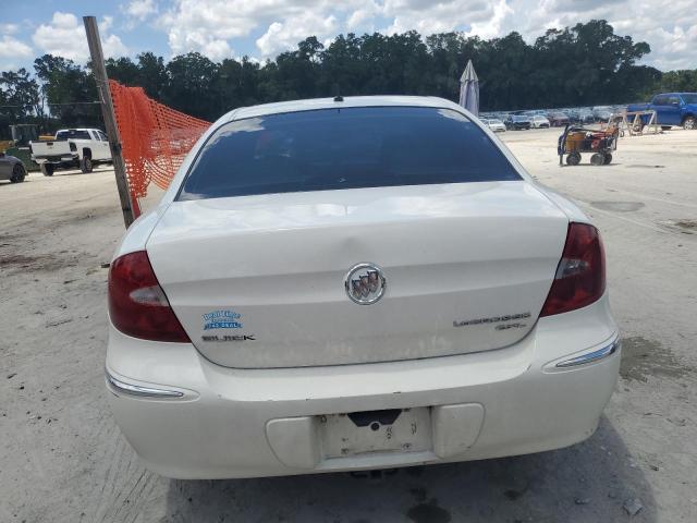2G4WD582481190110 - 2008 BUICK LACROSSE CXL WHITE photo 6