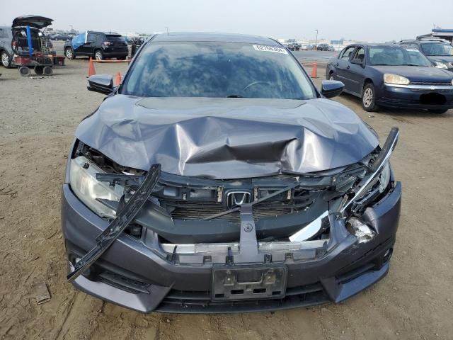 2HGFC1F74GH643356 - 2016 HONDA CIVIC EXL ნაცრისფერი ფოტო 5