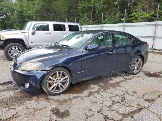 JTHBK262065005748 - 2006 LEXUS IS 250 BLUE photo 1