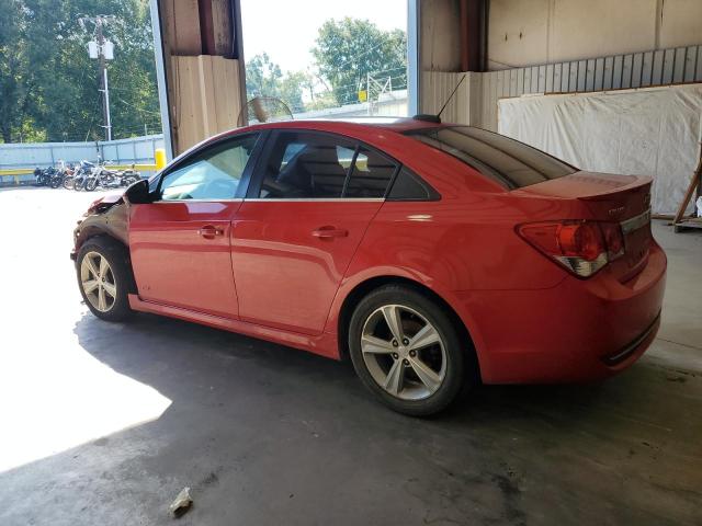 1G1PE5SB6F7101449 - 2015 CHEVROLET CRUZE LT RED photo 2