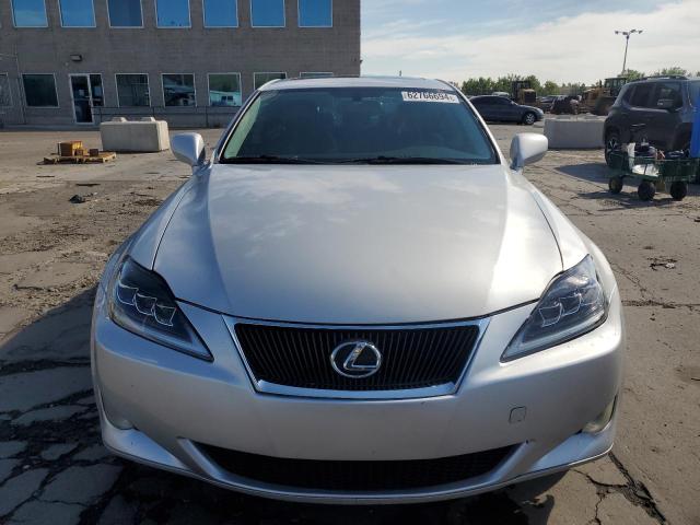 JTHCK262882023035 - 2008 LEXUS IS 250 SILVER photo 5