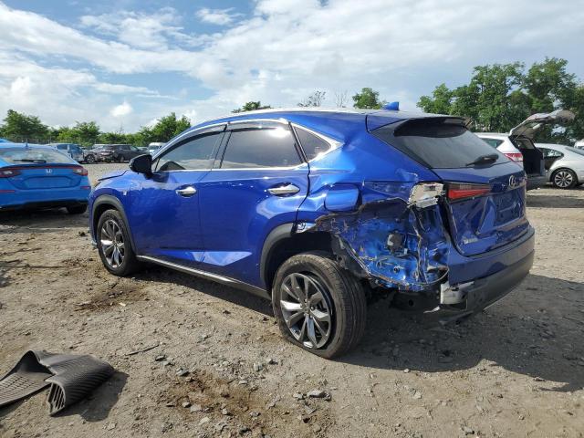 JTJYARBZ6K2123418 - 2019 LEXUS NX 300 BASE ლურჯი ფოტო 2