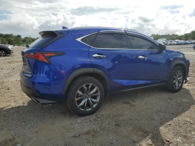 JTJYARBZ6K2123418 - 2019 LEXUS NX 300 BASE ლურჯი ფოტო 3