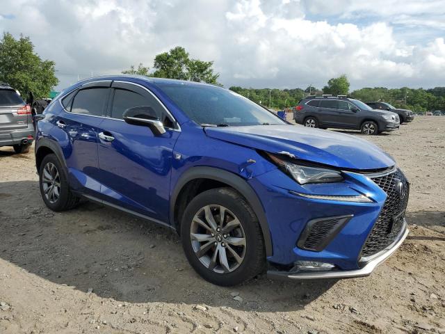 JTJYARBZ6K2123418 - 2019 LEXUS NX 300 BASE ლურჯი ფოტო 4