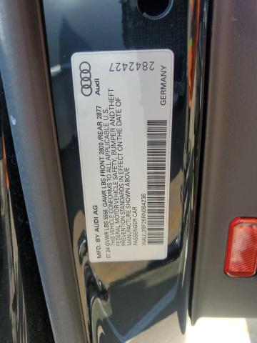 WAUL2BF25RN064236 - 2024 AUDI A6 PREMIUM PLUS BLACK photo 12