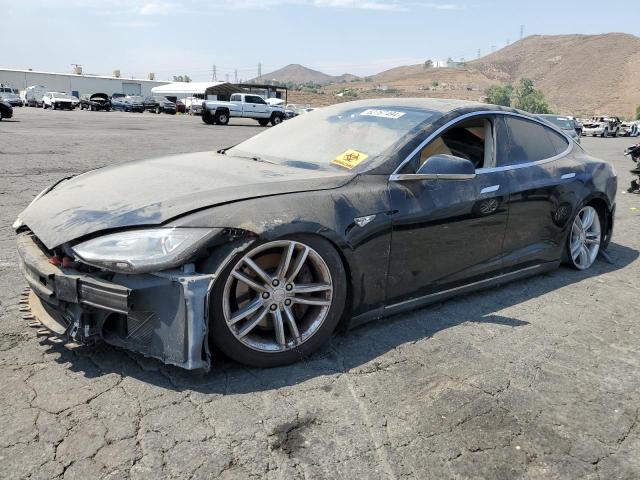 5YJSA1AC4DFP10644 - 2013 TESLA MODEL S შავი ფოტო 1