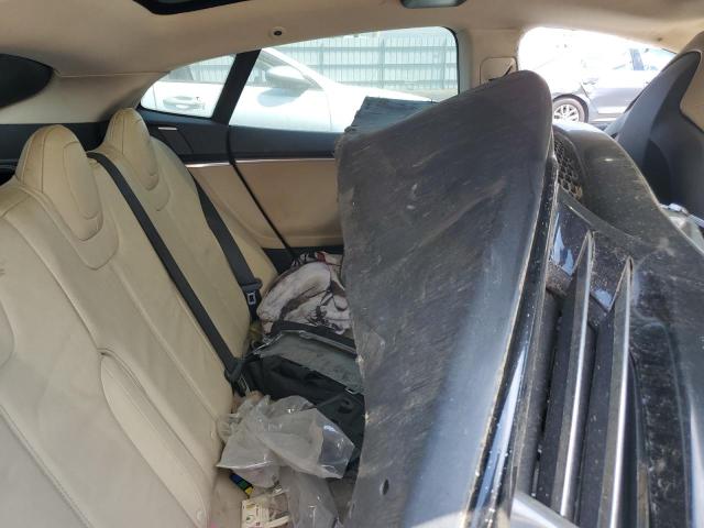5YJSA1AC4DFP10644 - 2013 TESLA MODEL S შავი ფოტო 10