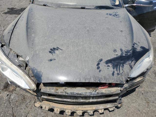 5YJSA1AC4DFP10644 - 2013 TESLA MODEL S შავი ფოტო 11