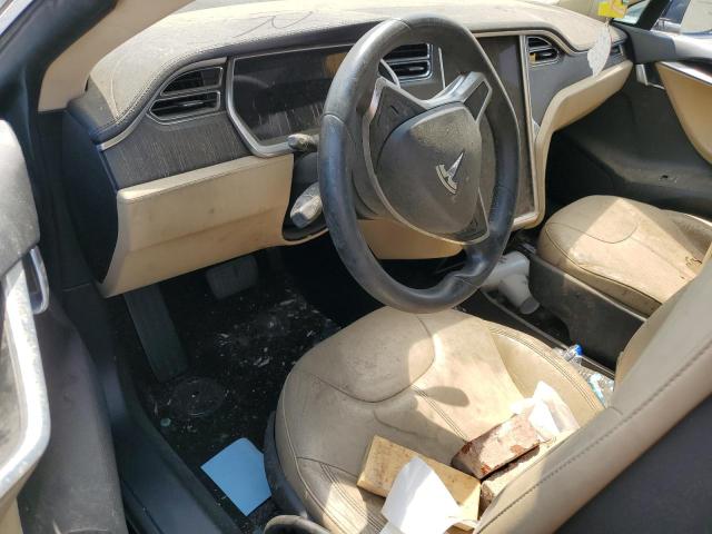 5YJSA1AC4DFP10644 - 2013 TESLA MODEL S შავი ფოტო 8