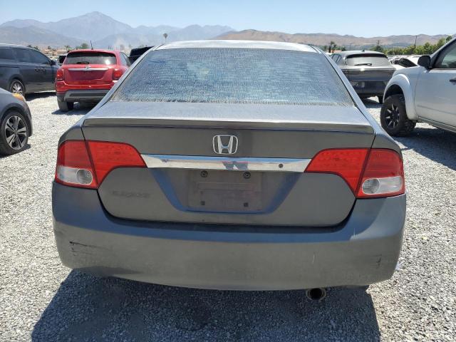 2HGFA16679H322668 - 2009 HONDA CIVIC LX-S GRAY photo 6