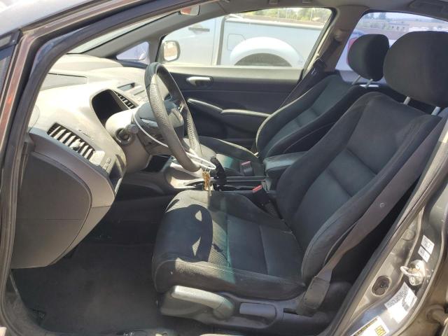 2HGFA16679H322668 - 2009 HONDA CIVIC LX-S GRAY photo 7