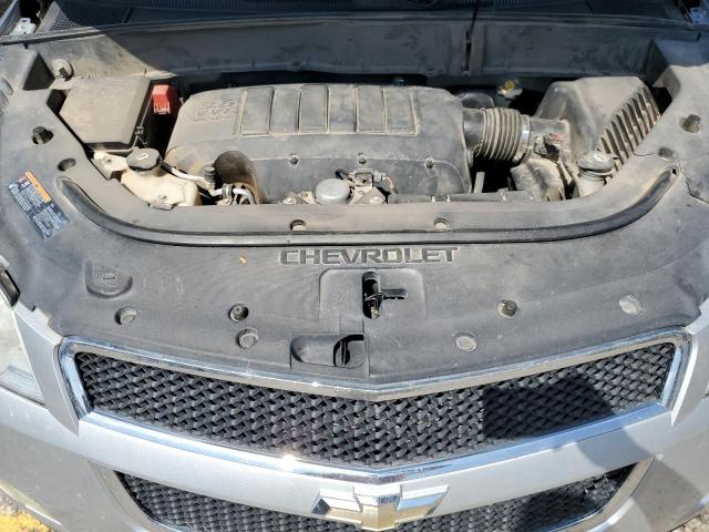 1GNKVJED0CJ234866 - 2012 CHEVROLET TRAVERSE LT SILVER photo 11