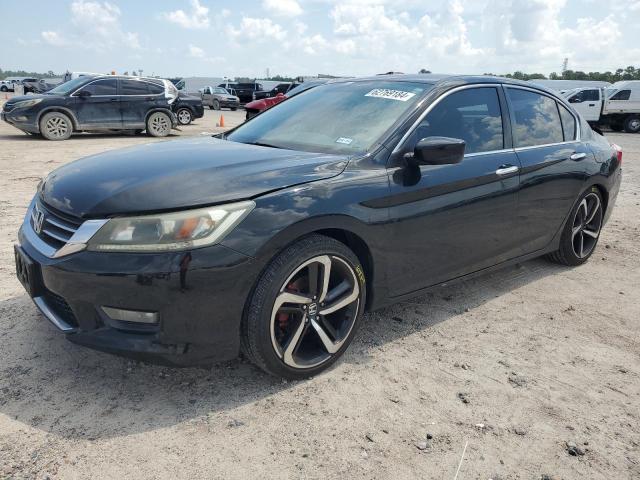 1HGCR2F59EA225795 - 2014 HONDA ACCORD SPORT BLACK photo 1