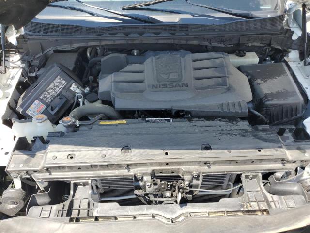 1N6AA1ED6MN533446 - 2021 NISSAN TITAN SV WHITE photo 11