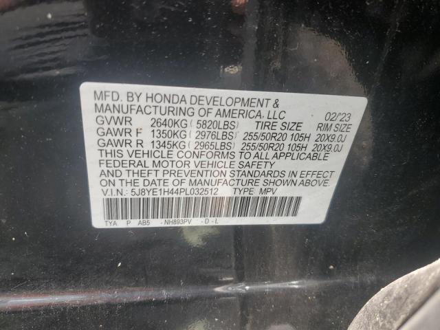 5J8YE1H44PL032512 - 2023 ACURA MDX TECHNOLOGY BLACK photo 14