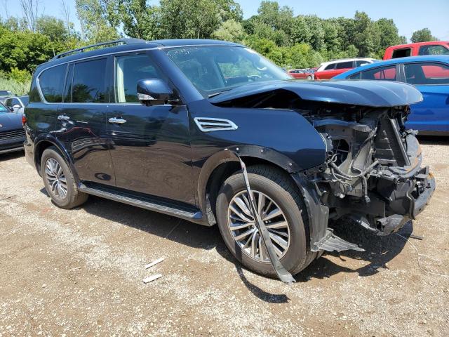 JN8AY2BB6P9833304 - 2023 NISSAN ARMADA SL BLUE photo 4