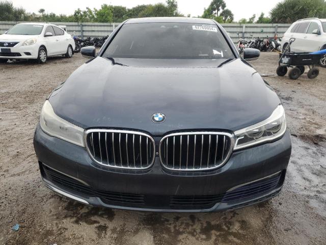 WBA7F2C59GG416787 - 2016 BMW 750 XI GRAY photo 5