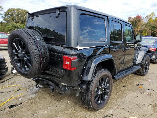 1C4JJXP69MW870711 - 2021 JEEP WRANGLER U SAHARA 4XE BLACK photo 4