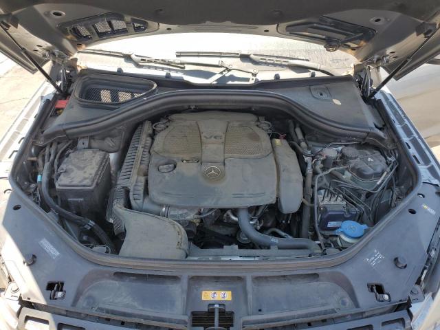 4JGDA5HBXEA308291 - 2014 MERCEDES-BENZ ML 350 4MATIC GRAY photo 12
